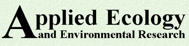 Applied Ecology and Environmental Research