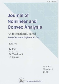 Journal of Nonlinear and Convex Analysis