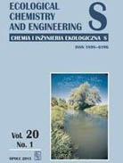 Ecological Chemistry and Engineering S-CHEMIA I INZYNIERIA EKOLOGICZNA S